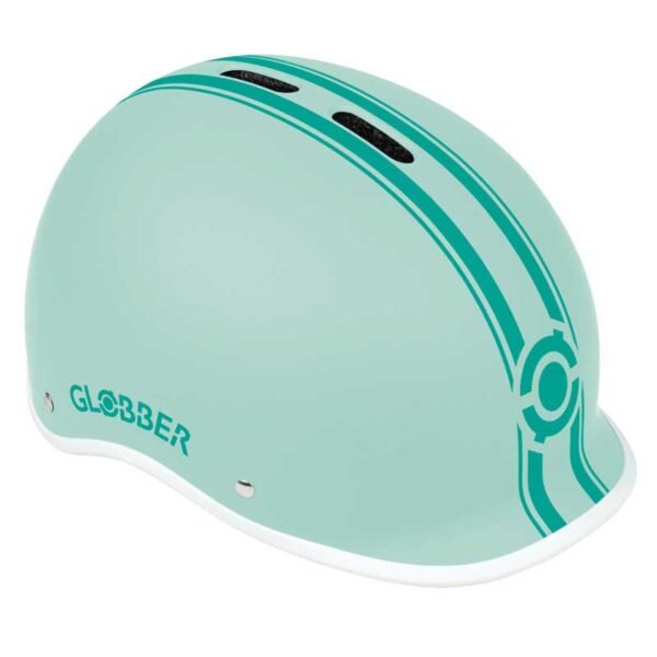 Детска светеща каска Globber Master XS/S (47-51см), ментово-зелена - Image 2