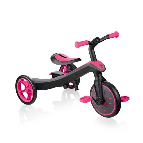 Детска триколка 4 в 1 Globber Trike Explorer, розова - Image 3