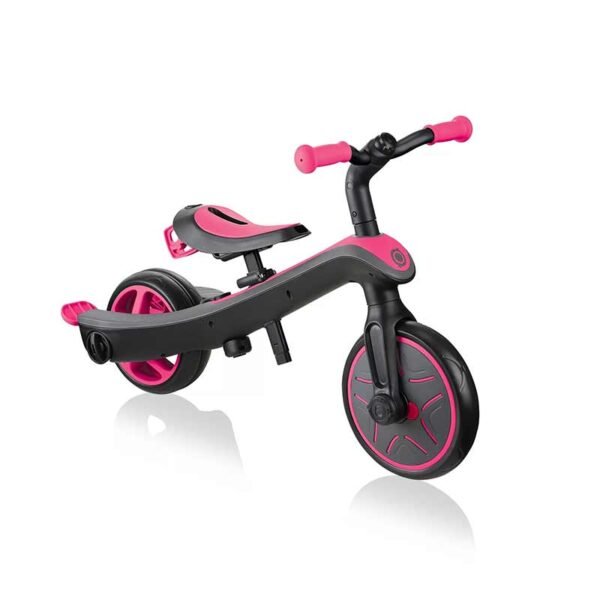 Детска триколка 4 в 1 Globber Trike Explorer, розова - Image 4