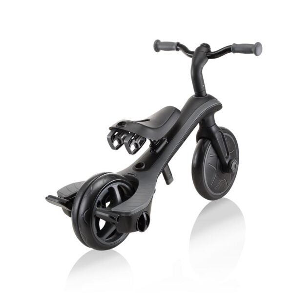 Детска триколка Globber Explorer Trike 4 в 1 Deluxe Play – черна - Image 4