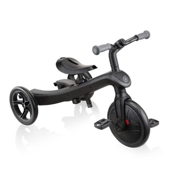 Детска триколка Globber Explorer Trike 4 в 1 Deluxe Play – черна - Image 3