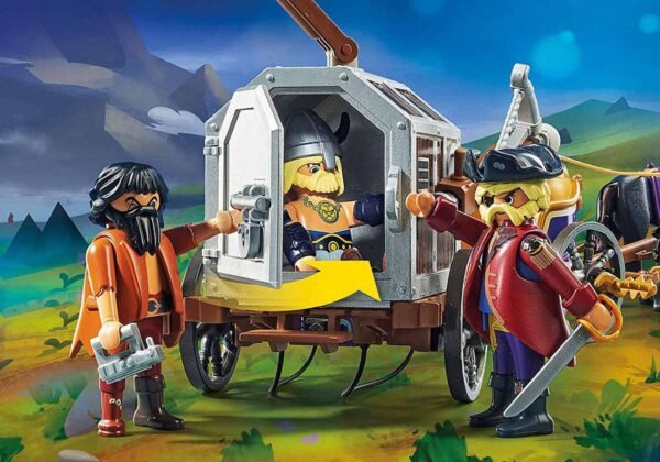 Детски конструктор Playmobil, Чарли със затворническия вагон - Image 7