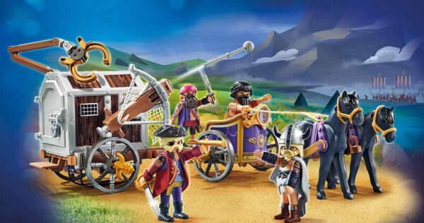 Детски конструктор Playmobil, Чарли със затворническия вагон - Image 4