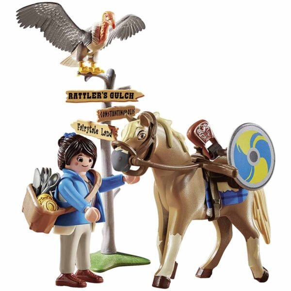 Детски конструктор Playmobil, Марла с кон - Image 2