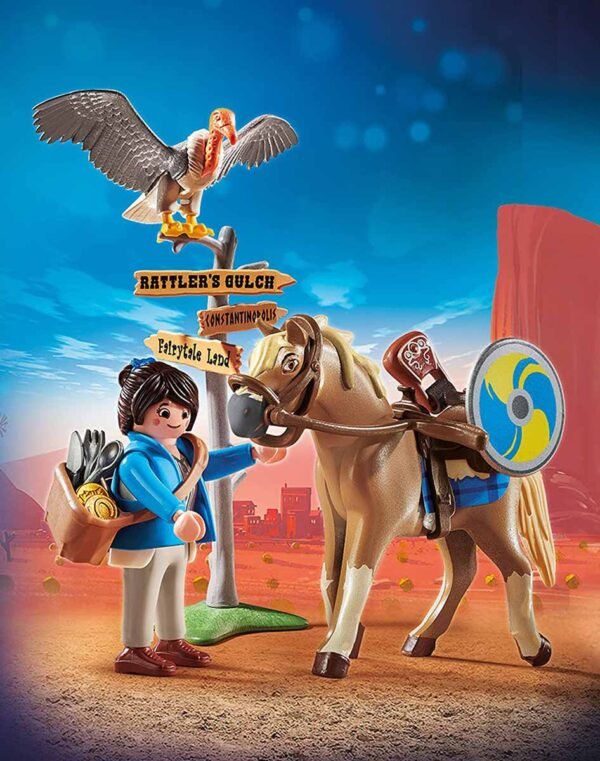 Детски конструктор Playmobil, Марла с кон - Image 5