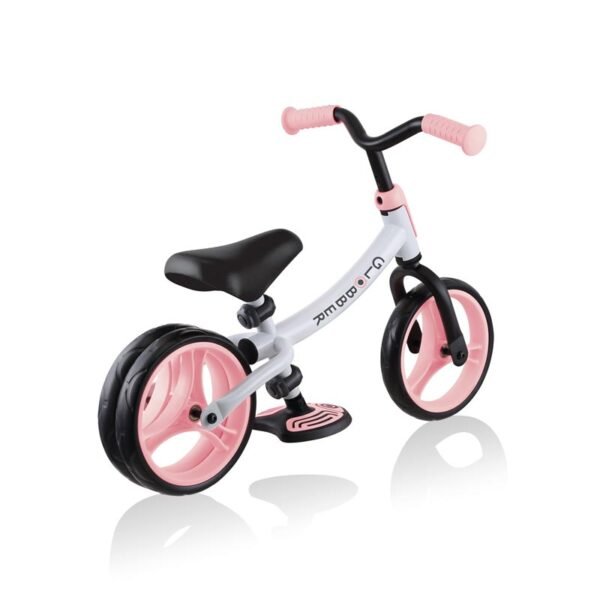 Колело за баланс Globber Go Bike Duo – пастелно розово - Image 3