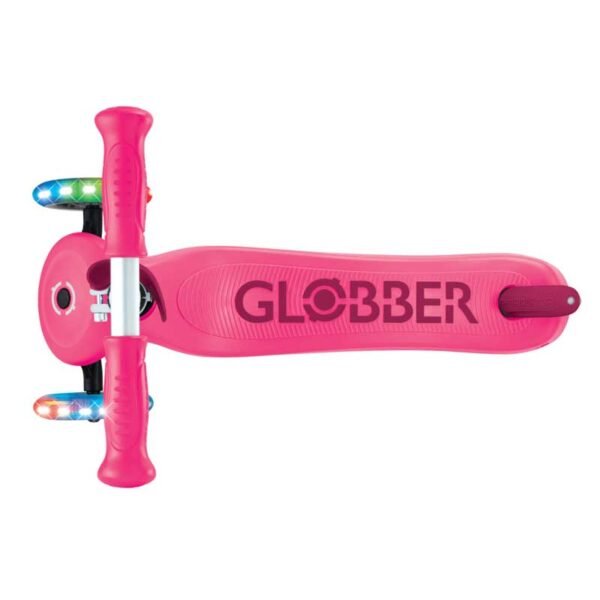 Тротинетка 4 в 1 GLOBBER GO UP SPORTY LIGHTS 360° - розова - Image 9